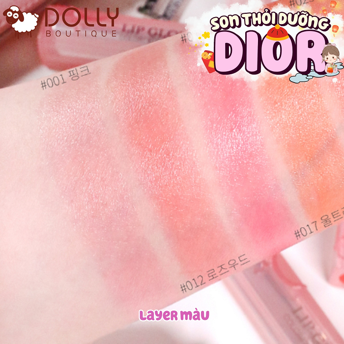 Son Dưỡng Christian Dior Addict Lip Glow Reviving Lip Balm 001 Pink