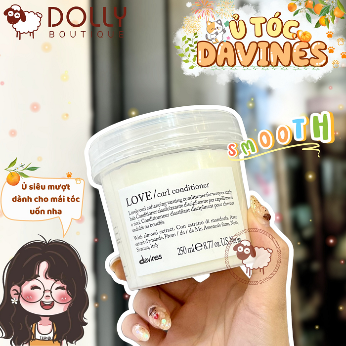 Dầu Xả Giàu Protein Davines Love Curl Conditioner - 250ml