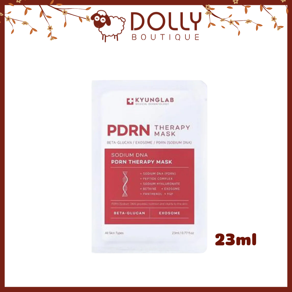 Mặt Nạ Giấy PDRN Kyunglab PDRN Therapy Mask -23ml