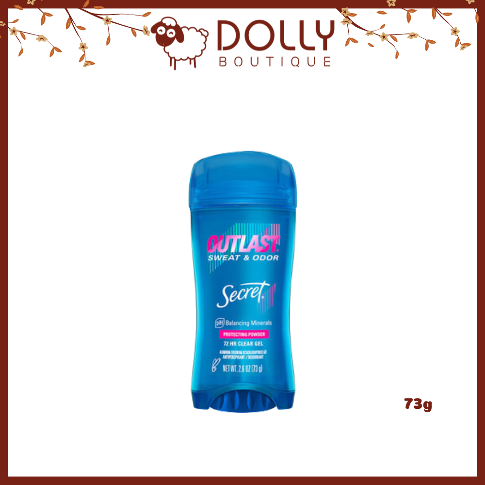Lăn Khử Mùi Dạng Gel Secret 73g