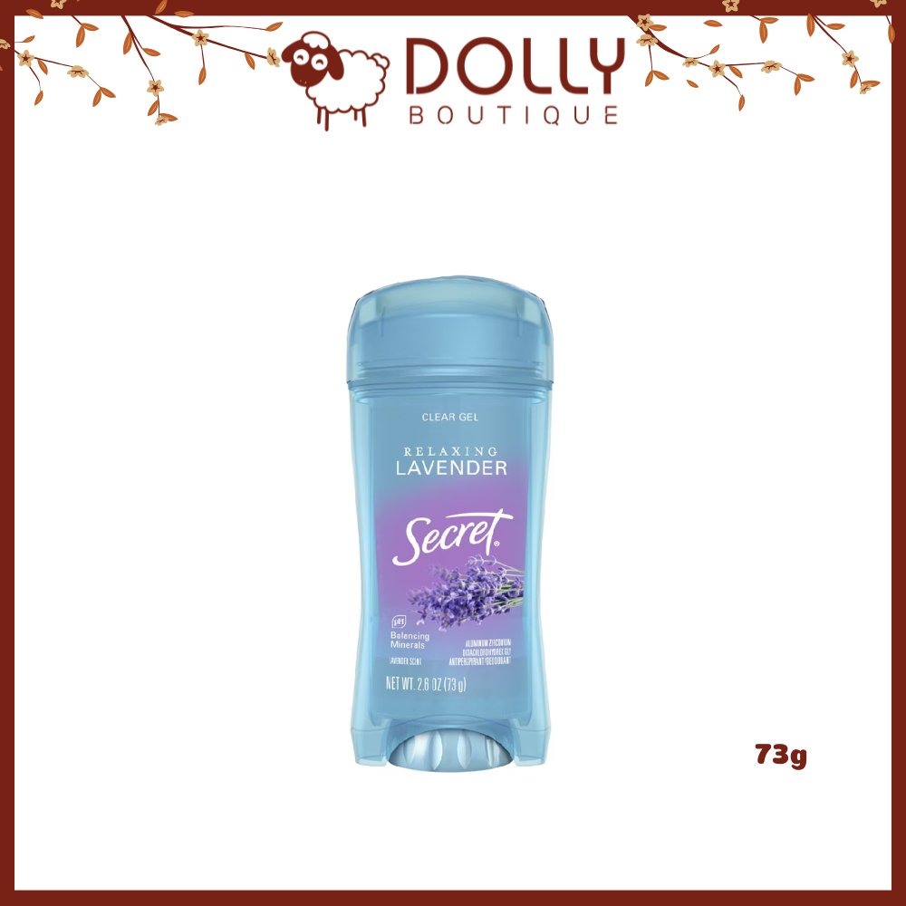 Lăn Khử Mùi Dạng Gel Secret 73g
