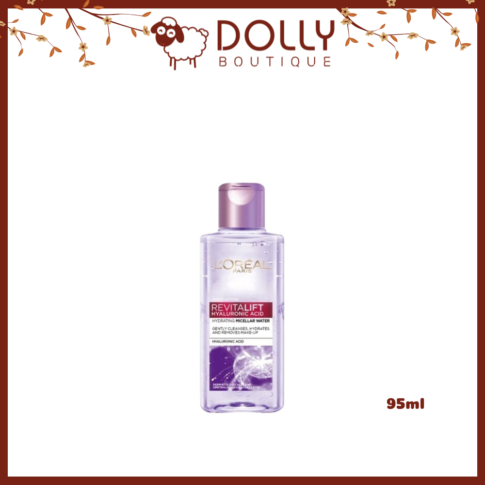 Nước Tẩy Trang L'Oreal Revitalift Hyaluronic Acid Hydrating Micellar Water ( Làm Sạch Và Dưỡng Ẩm )