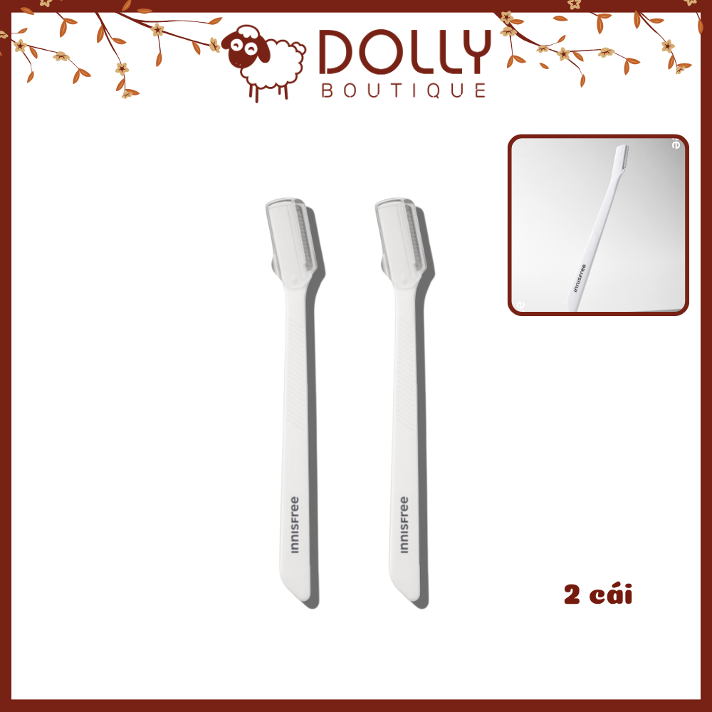 Dao Cạo Chân Mày Innisfree Eyebrow Razor 2 Cây