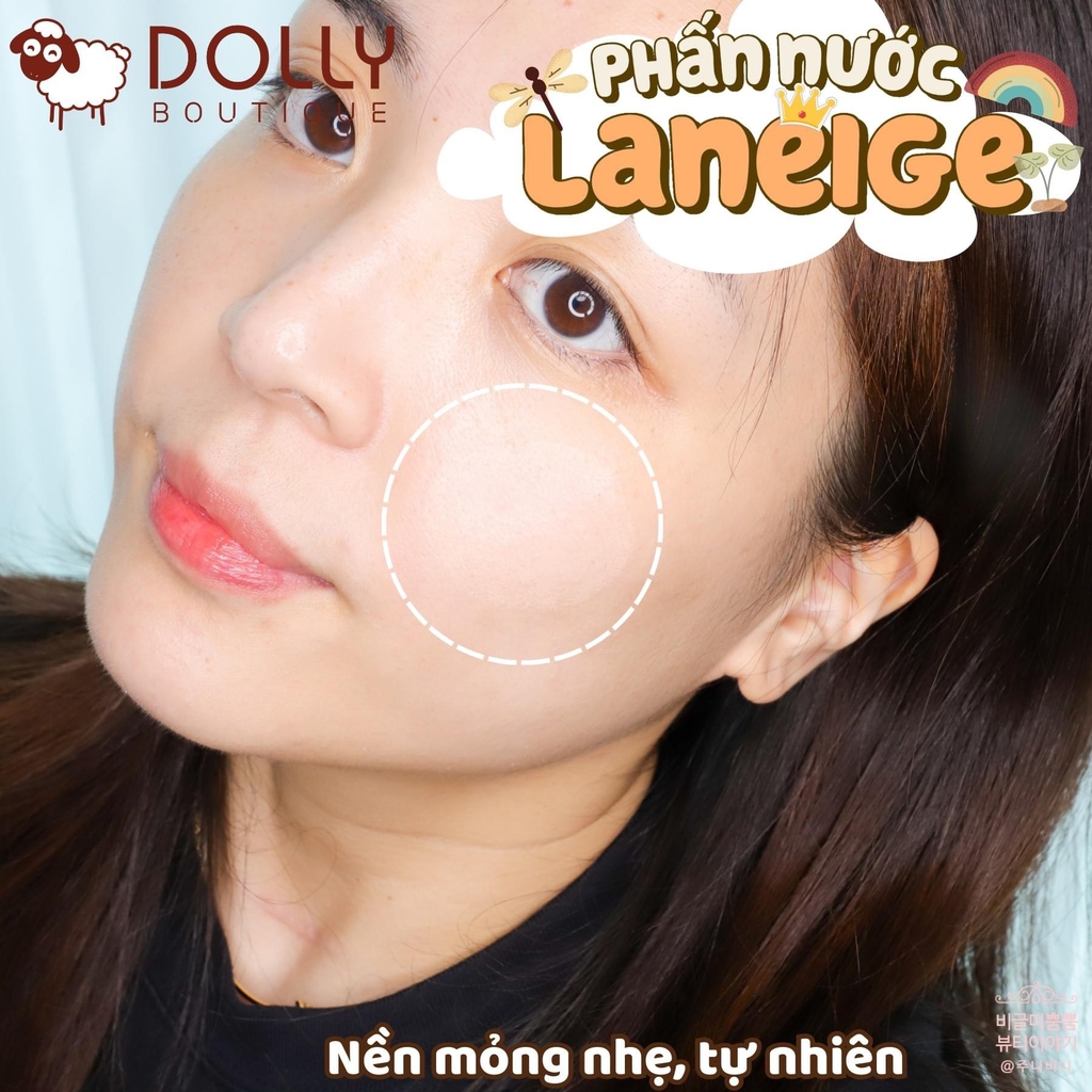 Phấn Nước Laneige Neo Cushion Glow SPF50+ PA+++ 21N (Kèm Lõi Refill)