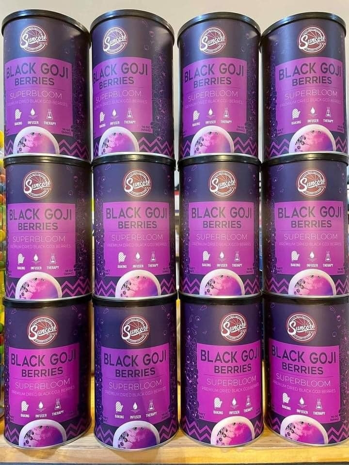 HẮC KỈ TỬ ORGANIC BLACK GOJI BERRIES MỸ 454GR DIAMOND NUTS Daddy Mart