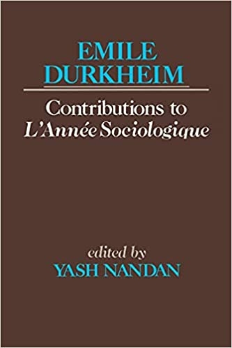 Contributions To L'Annee Sociologique