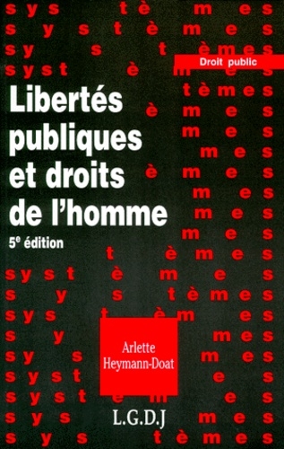 Libertes Publiques Et Droits De L'Homme