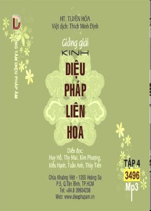 Kinh diệu pháp liên hoa tập 5