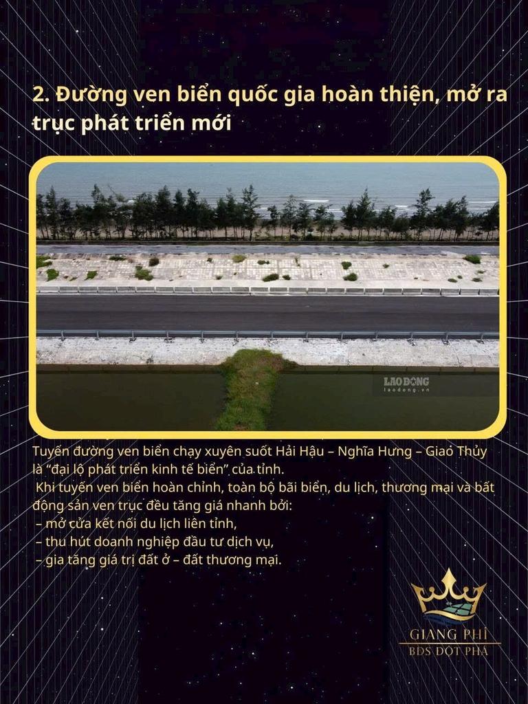 HÌNH DUNG KHI BẠN SỞ HƯU 3 LÔ ĐẤT MẶT BIỂN QUẤT LÂM