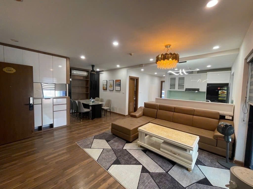 Căn hộ lô góc toà R3 KĐT Goldmark City 136 Hồ Tùng Mậu