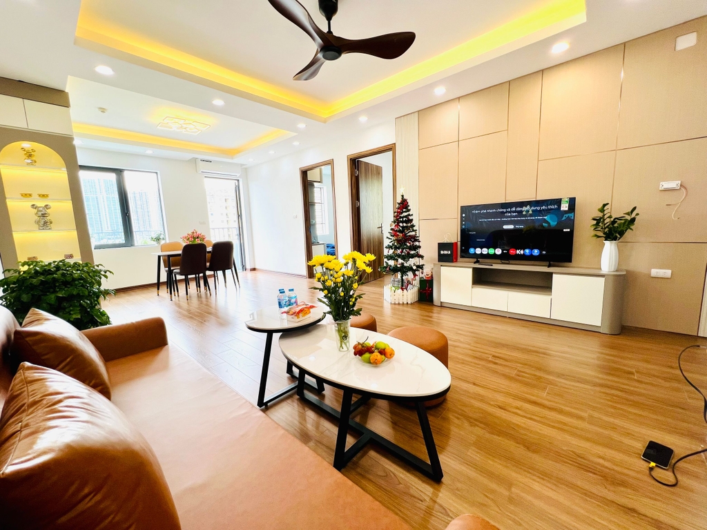 CĂN HỘ CAO CẤP 2PN FULL NỘI THẤT - KĐT NAM TRUNG YÊN, CẦU GIẤY - LÔ GÓC VIEW THOÁNG - 6.88 TỶ