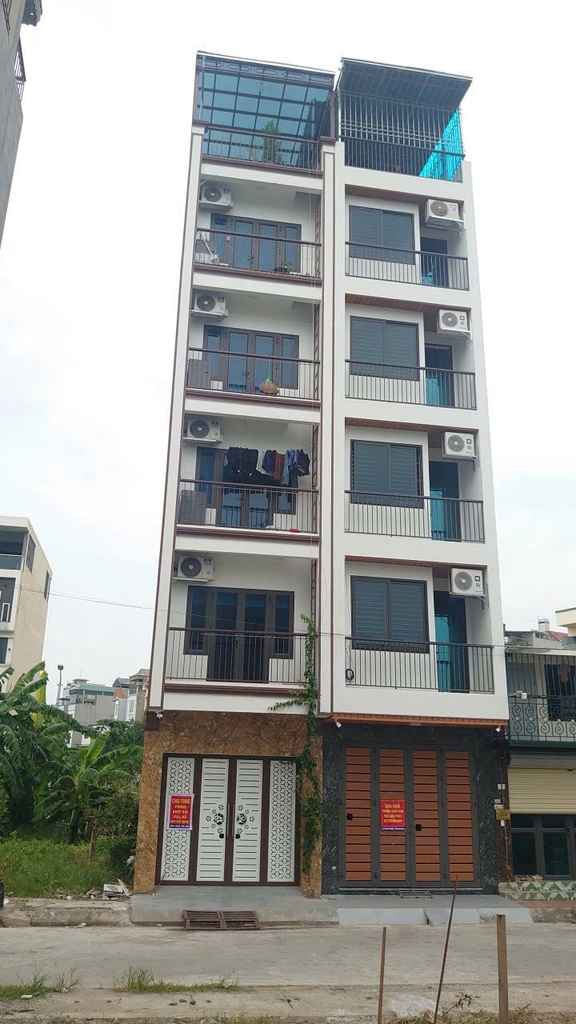 Bán Nhà 6,5 Tầng Khu Đất Dịch Vụ Trũng Lai Xá – Kim Chung, Hoài Đức | Đường 9,5m, Có Thang Máy – Kinh Doanh/Cho Thuê Đỉnh