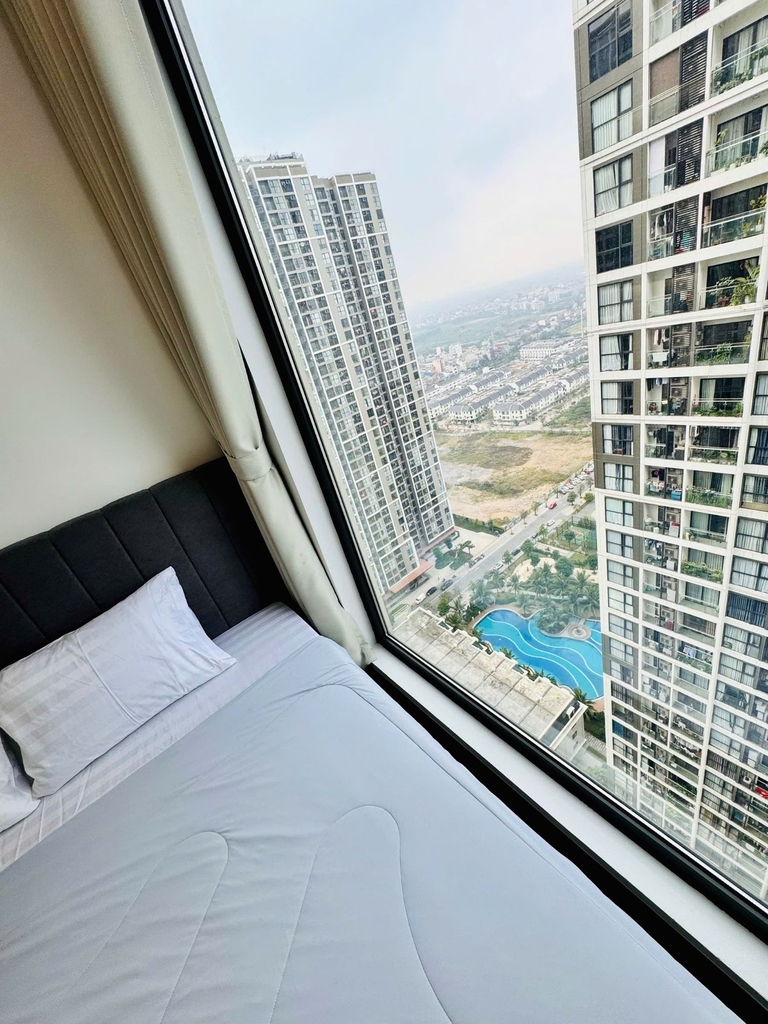 CĂN HỘ 2 NGỦ MASTERI WEST HEIGHTS - VINHOMES SMART CITY - 60.6M² - FULL NỘI THẤT CAO CẤP - VIEW ĐẸP - 6.85 TỶ