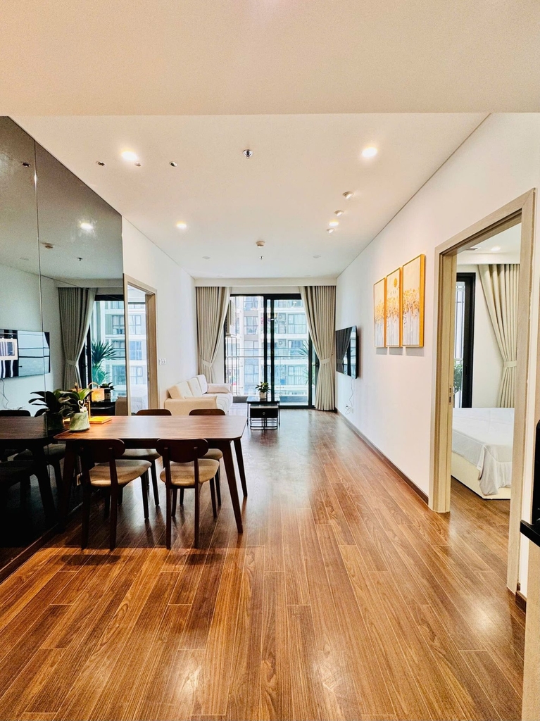 CĂN HỘ 2 NGỦ MASTERI WEST HEIGHTS - VINHOMES SMART CITY - 60.6M² - FULL NỘI THẤT CAO CẤP - VIEW ĐẸP - 6.85 TỶ