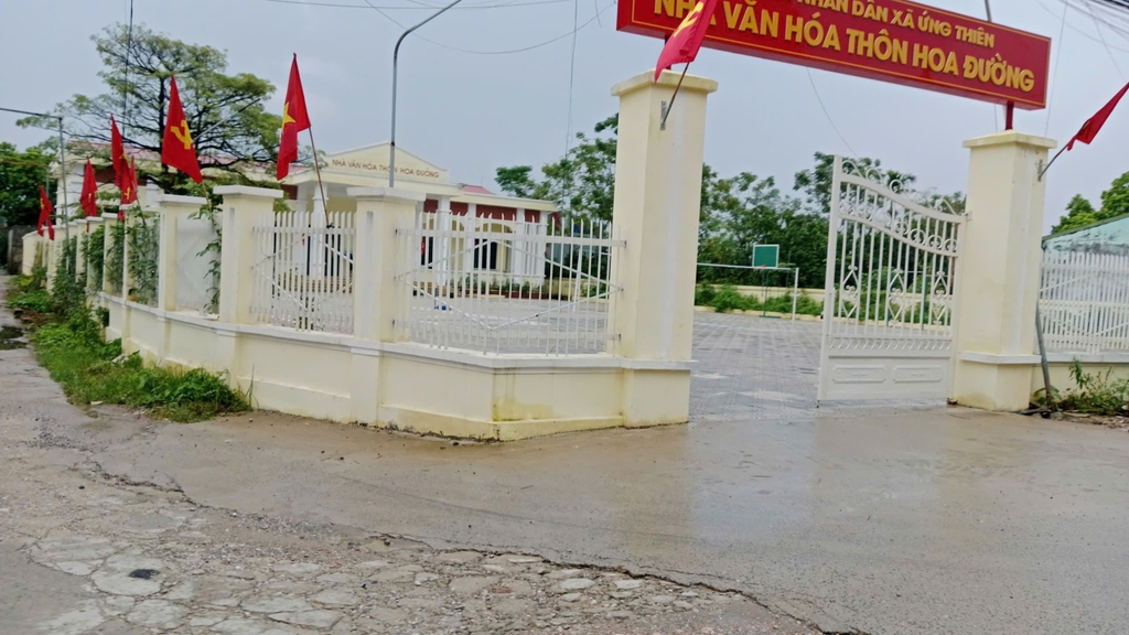 BÁN ĐẤT LÔ GÓC MẶT PHỐ KINH DOANH ĐỈNH CAO - HOA ĐƯỜNG, ỨNG HÒA - 109M2 - GIÁ 5.5 TỶ