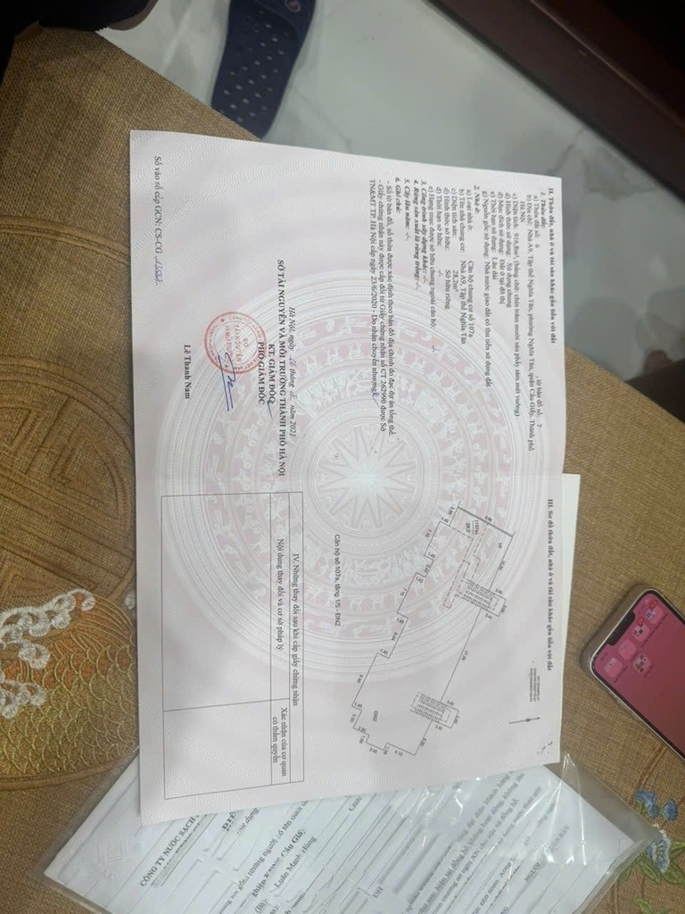 TẬP THỂ TẦNG 1 NGHĨA TÂN CẦU GIẤY - PHƯỜNG NGHĨA TÂN - SỔ ĐỎ CHÍNH CHỦ - SỬ DỤNG 65M² - 6.2 TỶ