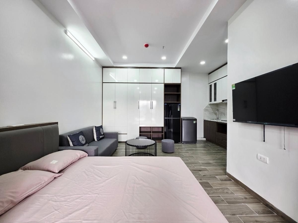 TOÀ CĂN HỘ LUXURY NGUYỄN KHANG - PHƯỜNG YÊN HÒA - LÔ GÓC 2 MẶT TIỀN - 35 PHÒNG FULL ĐỒ - DOANH THU 2.4 TỶ/NĂM - 56 TỶ