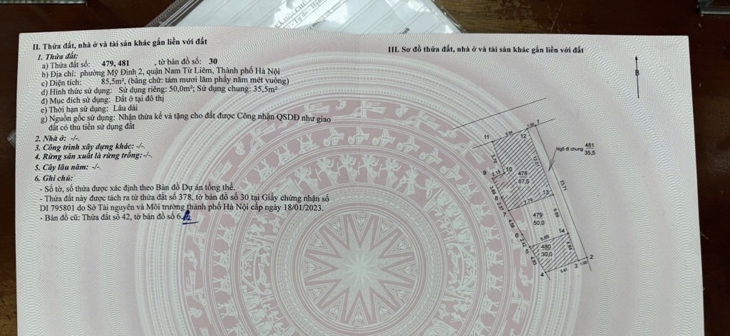 Bán Nhà Phú Mỹ  Nam Từ Liêm