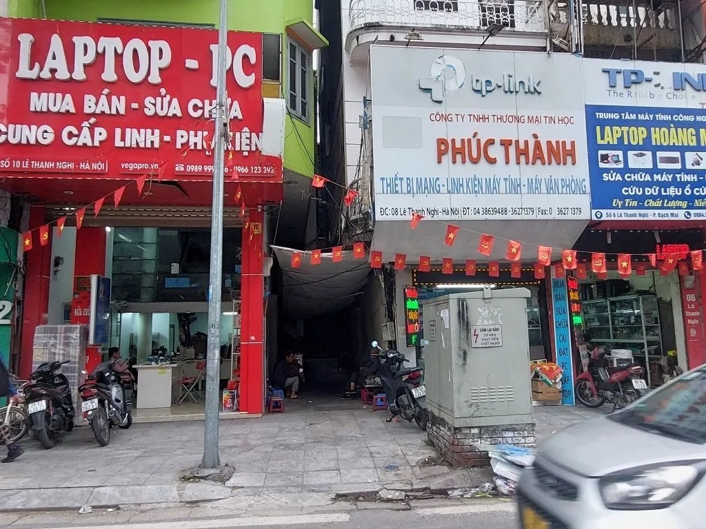 Bán Nhà 5 Tầng Ngõ Thông 8 Lê Thanh Nghị - 8.2 Tỷ - Cách Mặt Phố 10m - Sổ Riêng