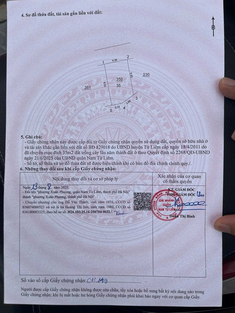 【CHUNG CƯ MINI ĐANG XÂY - PHƯƠNG CANH】- 45m² - 6 TẦNG THANG MÁY - 10 PHÒNG - DT 45TR/THÁNG - 11 TỶ