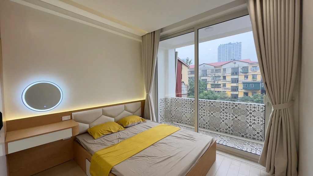 【NHÀ TẬP THỂ 5 TẦNG - KHU 7.2HA VĨNH PHÚC】- 47m² - 2 PN - 2 BAN CÔNG - GIÁ 5.38 TỶ