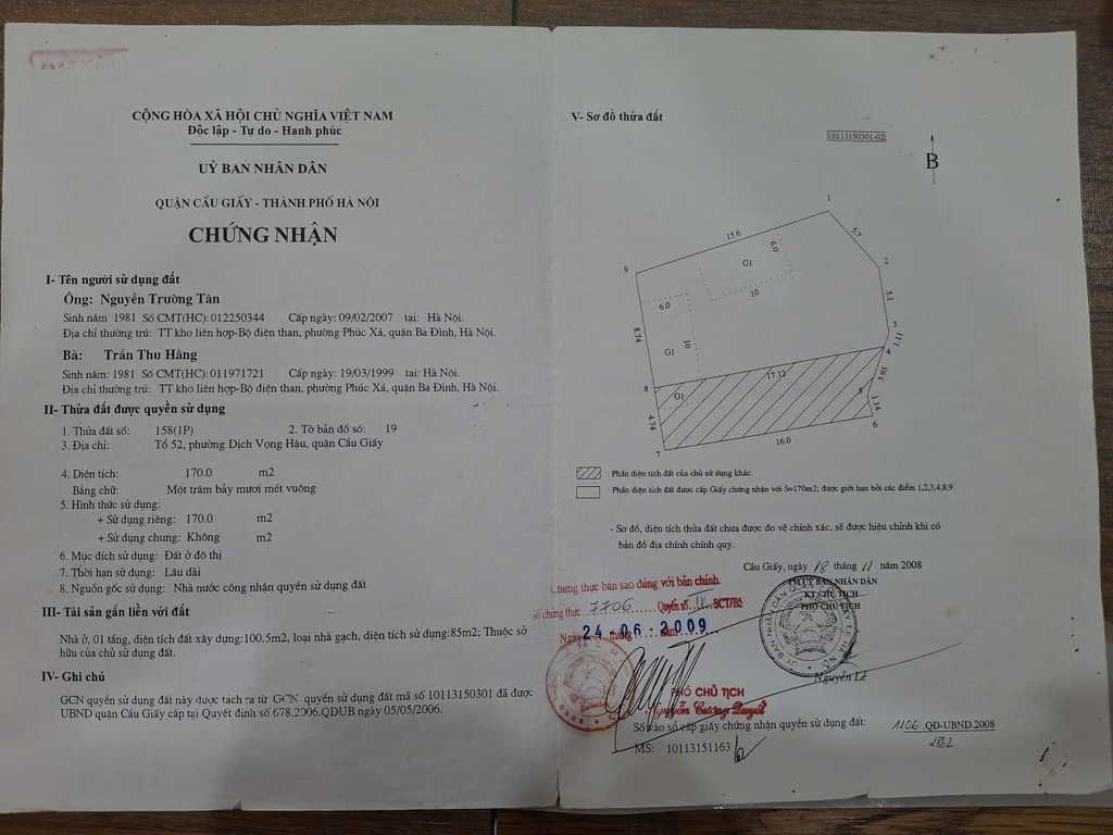 BÁN CĂN HỘ TRẦN QUỐC VƯỢNG - CẦU GIẤY: LÔ GÓC THOÁNG SÁNG - TÂM ĐIỂM CÁC TRƯỜNG ĐẠI HỌC - DÒNG TIỀN TỐT - GIÁ 1.95 TỶ