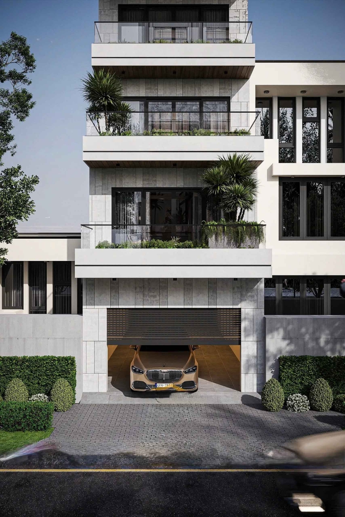 【SIÊU BIỆT THỰ THƯƠNG MẠI DUPLEX - BÁT KHỐI, LONG BIÊN】- Bát Khối, Long Biên - 117m² - 8 Tầng - Sân Vườn - Mặt Phố - Giá 33.5 Tỷ