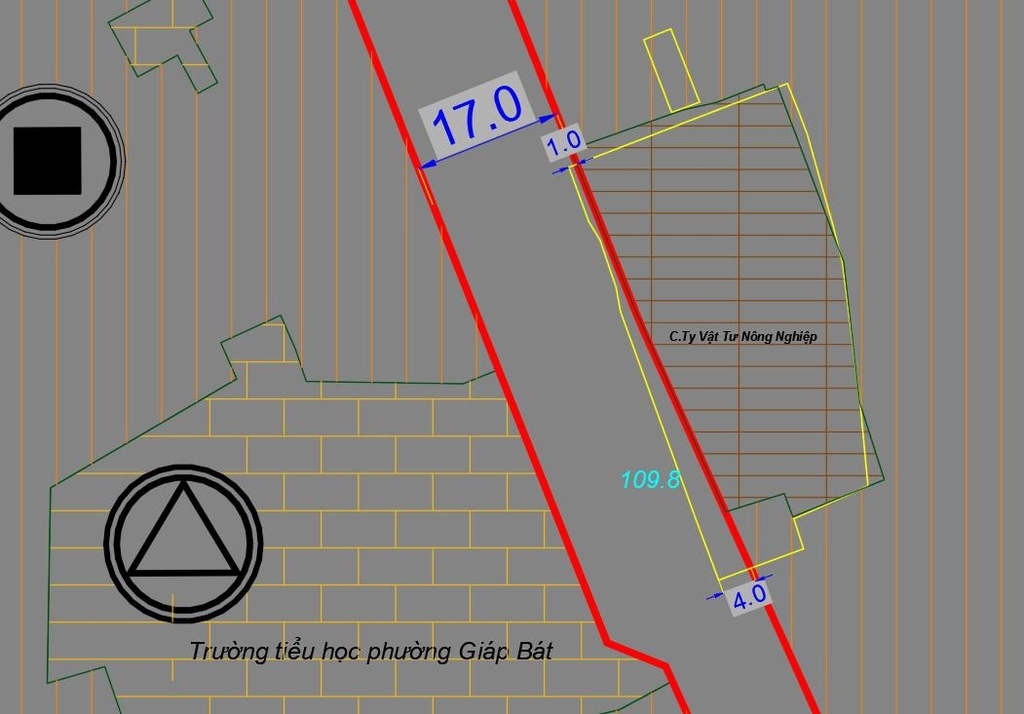 BÁN SIÊU DỰ ÁN MẶT PHỐ GIÁP BÁT - HOÀNG MAI: DIỆN TÍCH KHỦNG 1220M2 - MẶT TIỀN 50M - KHAI THÁC ĐA NGÀNH - GIÁ 72 TỶ