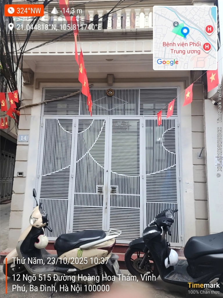 【NHÀ PHỐ LÔ GÓC 4 TẦNG】 Hoàng Hoa Thám, Ba Đình - 31m² - Ngõ Ô Tô Thông - Giá 12.5 Tỷ