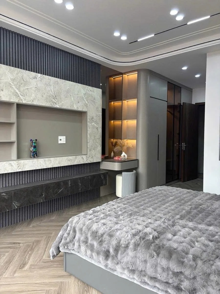 BÁN NHÀ MỚI NGUYỄN ĐỨC CẢNH - HOÀNG MAI: 5 TẦNG THANG MÁY - SÁT MẶT PHỐ - THIẾT KẾ HIỆN ĐẠI - FULL NỘI THẤT LUXURY