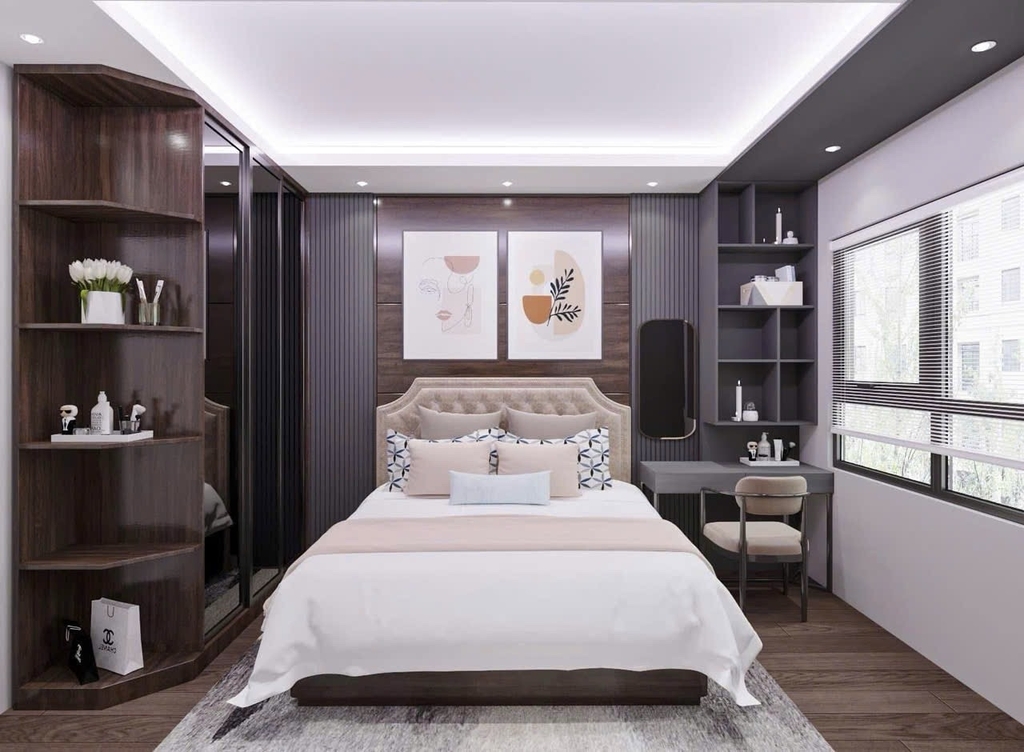 BÁN NHÀ QUANG LÃM - HÀ ĐÔNG: NHÀ DÂN XÂY KIÊN CỐ - 5 PHÒNG NGỦ - PHONG THỦY NỞ HẬU - TẶNG FULL ĐỒ XỊN - GIÁ 6.35 TỶ