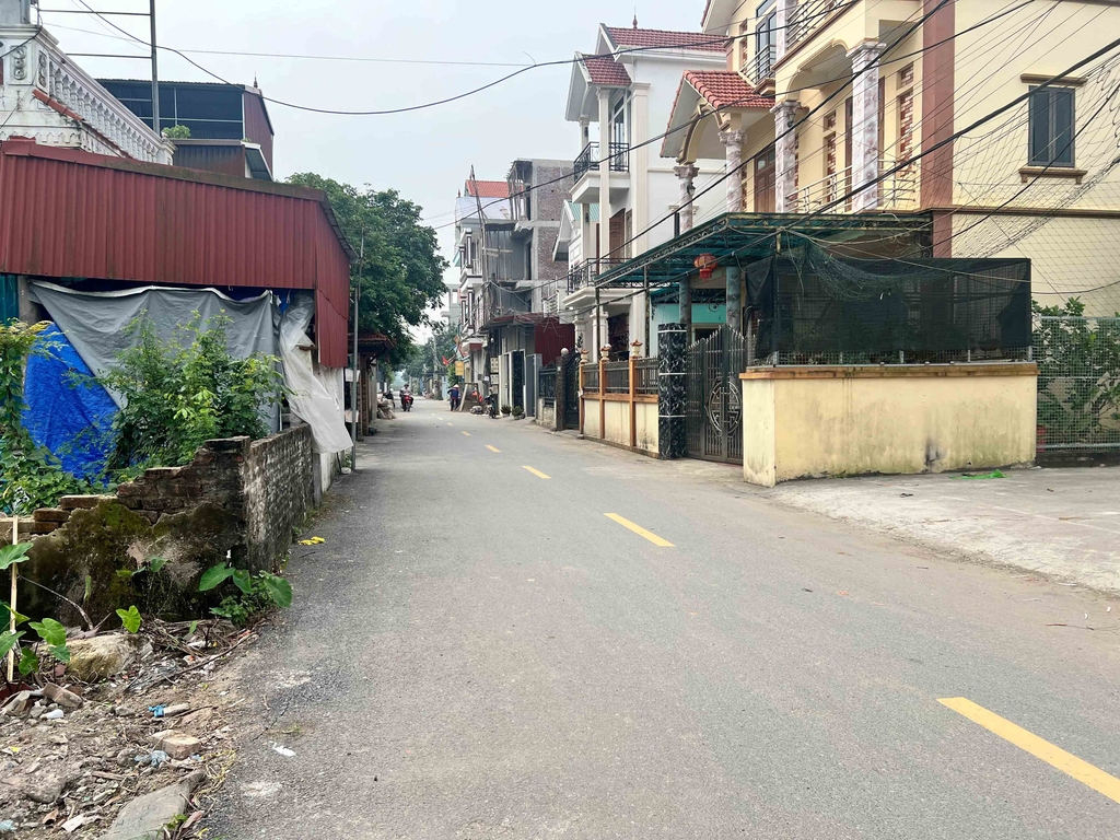 【ĐẤT NỀN MẶT TIỀN - TÂN PHÚ, QUỐC OAI】- Tân Phú, Quốc Oai - 72m² - Mặt Tiền 4m - Đường 10m Ô Tô Tránh - Giá 5.8 Tỷ