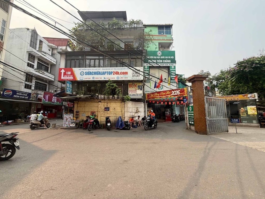 BÁN ĐẤT VÀNG LƯƠNG THẾ VINH - THANH XUÂN: LÔ GÓC 2 MẶT THOÁNG - MẶT TIỀN 12M - KINH DOANH BẤT CHẤP - GIÁ 40 TỶ