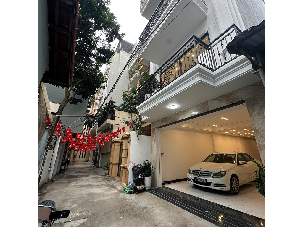 BÁN NHÀ NGỌC LÂM - LONG BIÊN: PHÂN LÔ Ô TÔ TRÁNH - 6 TẦNG THANG MÁY - GARA 7 CHỖ - 5 PHÒNG NGỦ RỘNG - GIÁ 21.5 TỶ