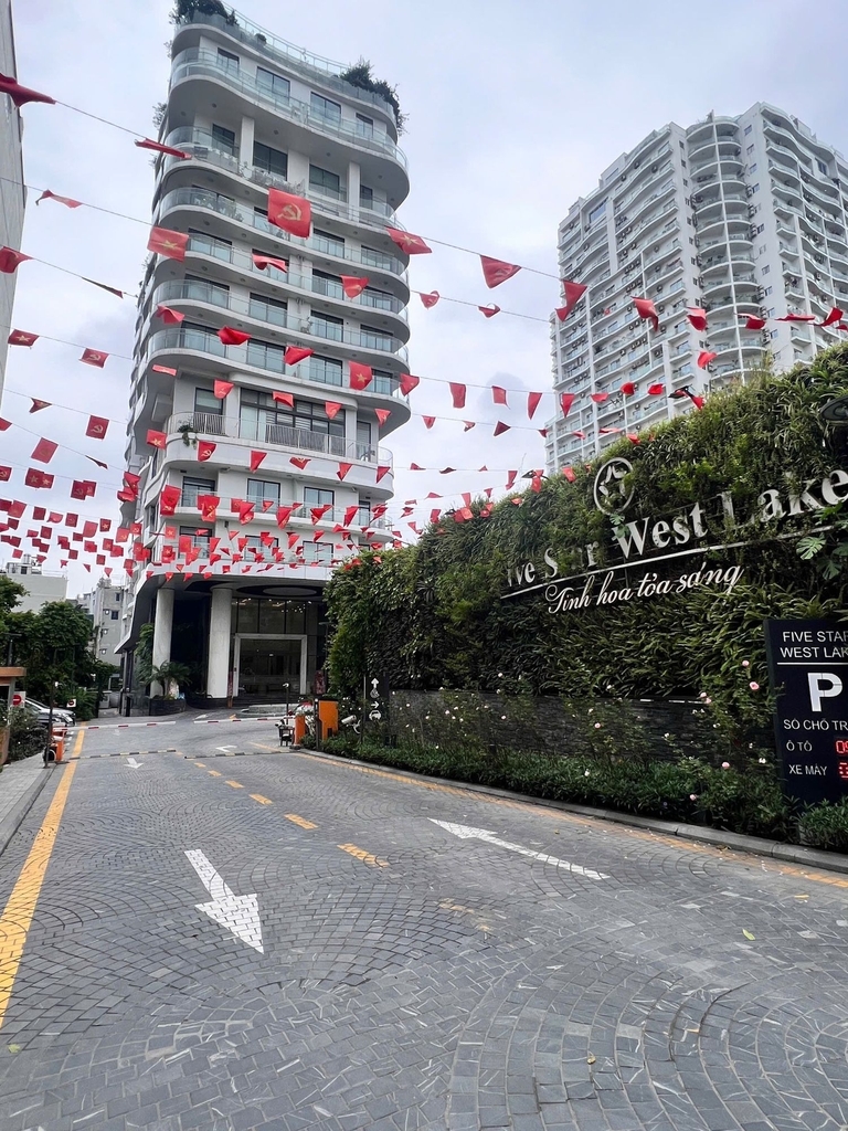 【PENTHOUSE FIVE STAR WEST LAKE】- 164m² - Căn Góc Tầng 5 - View Hồ Tây - 29.8 Tỷ