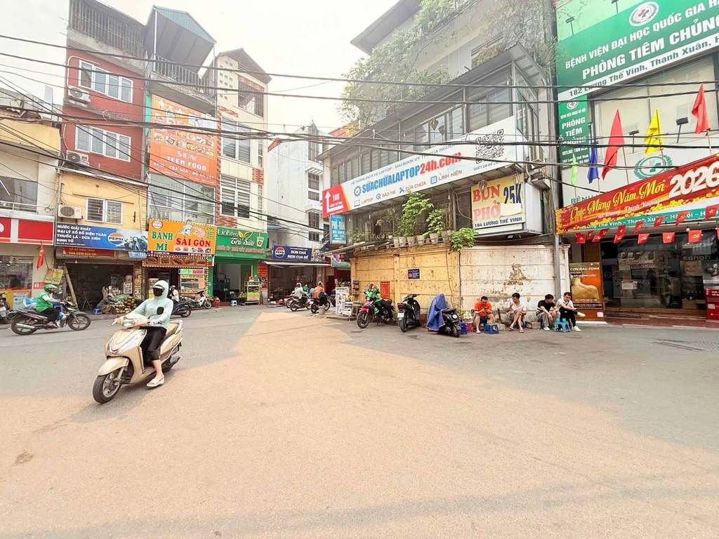 BÁN ĐẤT VÀNG LƯƠNG THẾ VINH - THANH XUÂN: LÔ GÓC 2 MẶT THOÁNG - MẶT TIỀN 12M - KINH DOANH BẤT CHẤP - GIÁ 40 TỶ