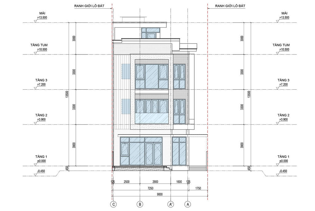 DỰ ÁN BIỆT THỰ KHU AN QUÝ LÔ ĐẤT: F07-L29