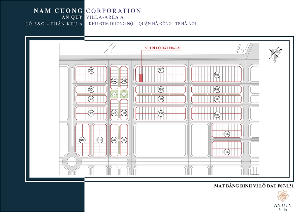 BIỆT THỰ SONG LẬP MẪU SL-4.3 - LÔ F07-L31 - AN QUÝ VILLA
