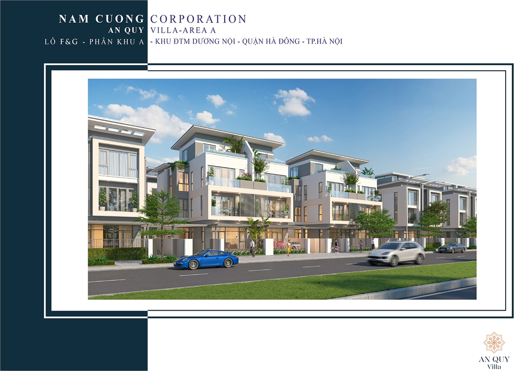 BIỆT THỰ SONG LẬP MẪU SL-7.1 - LÔ F08-L07 - AN QUÝ VILLA