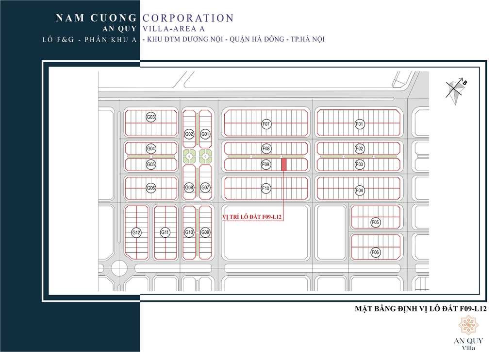 BIỆT THỰ SONG LẬP MẪU SL-5.1 - LÔ F09-L12 - AN QUÝ VILLA
