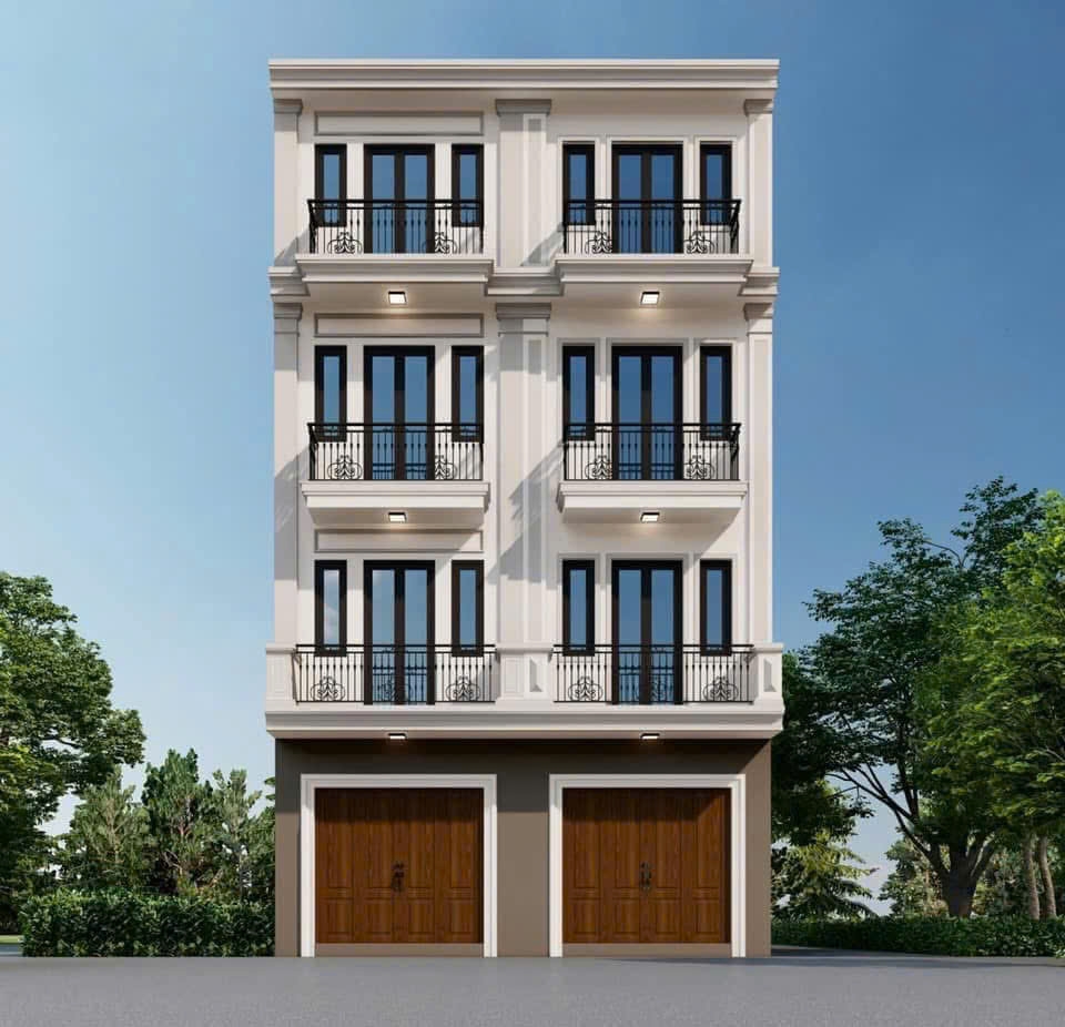 Nhà đẹp Hoài Đức: 4 tầng, 40m², nội thất cơ bản, gần hồ điều hòa – 4,5 tỷ