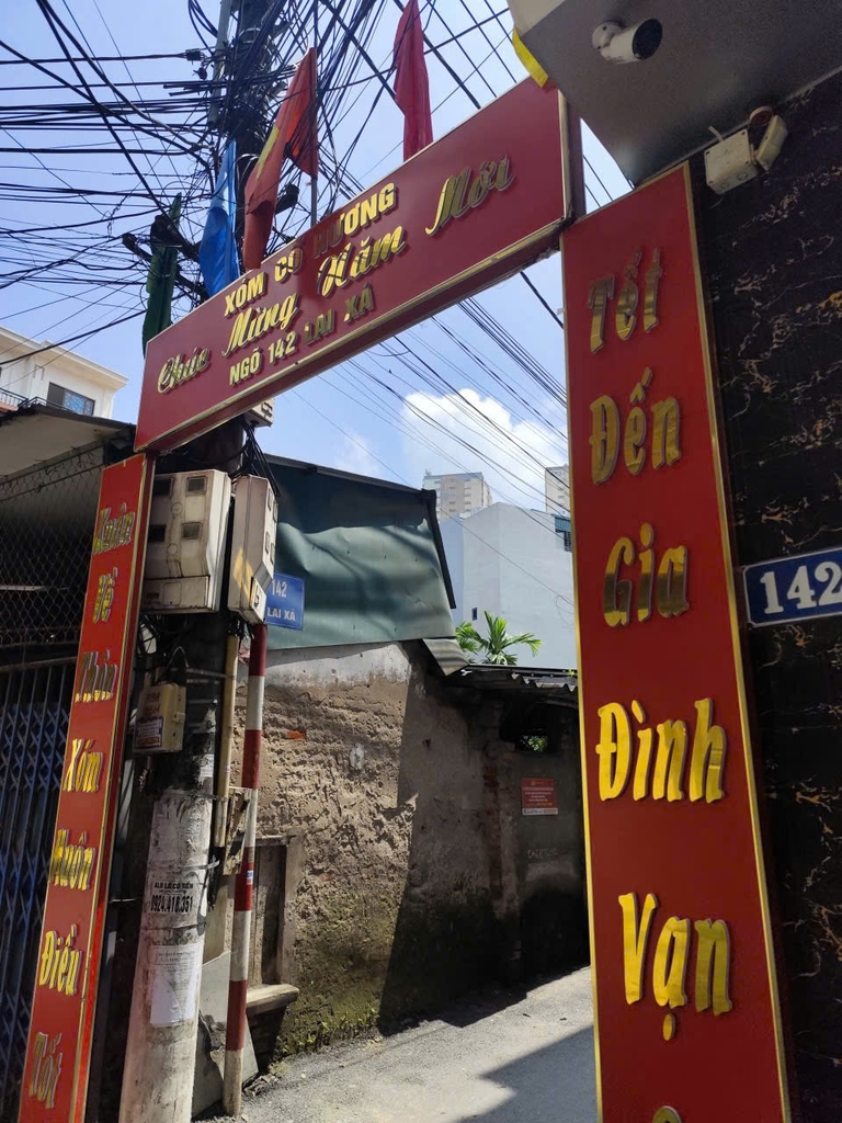 Bán nhà mới 5 tầng Lai Xá – diện tích 31,7m², gần đường ô tô, giá chỉ 4,95 tỷ