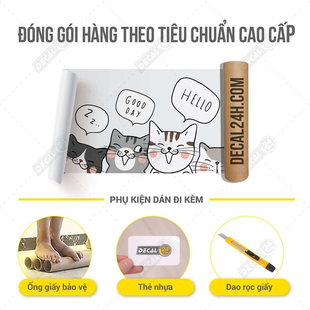 Decal dán tủ lạnh DTL-043