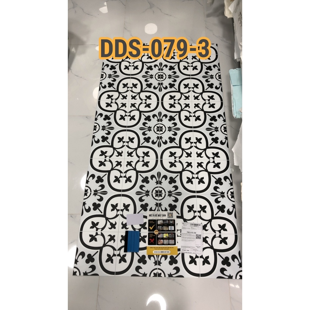 Decal dán sàn nhà tắm DDS-KOREA-079