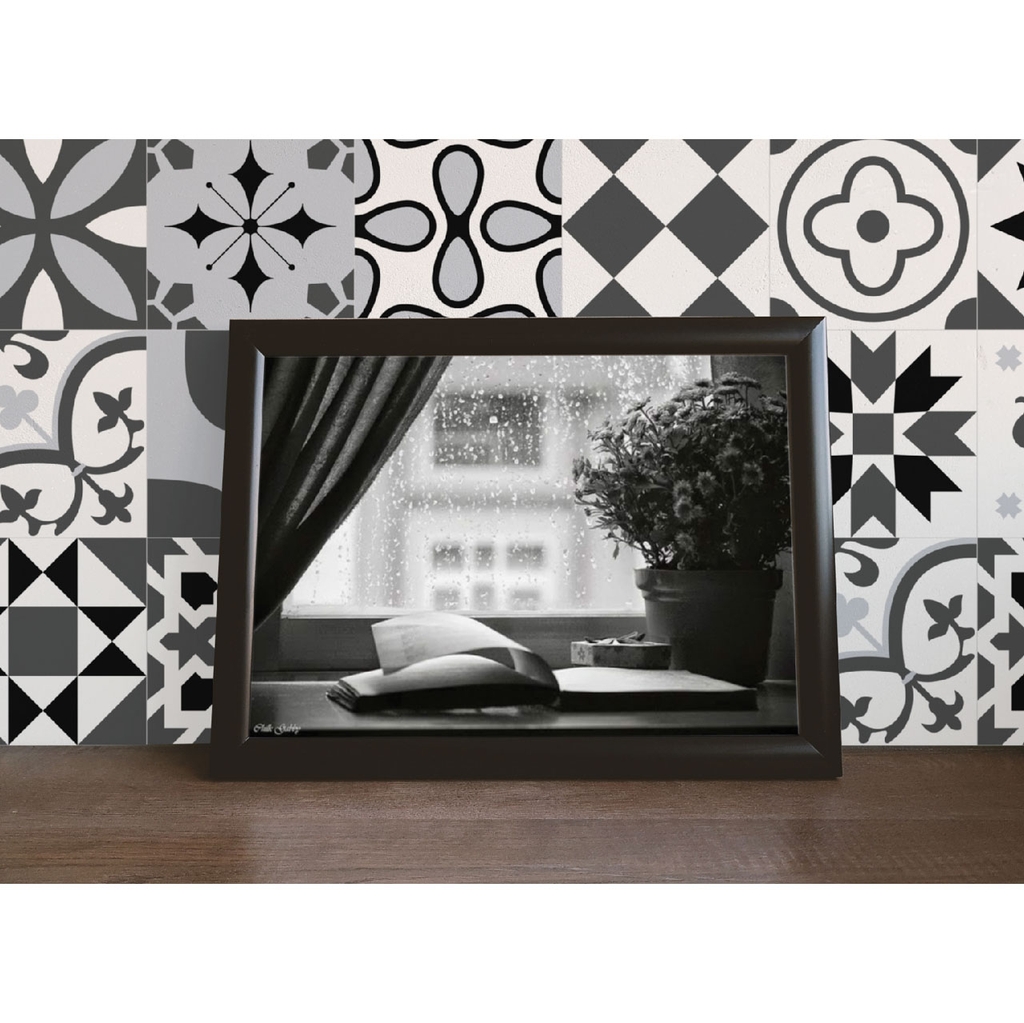 Decal Dán Gạch Bông Phong Cách Retro Cao Cấp