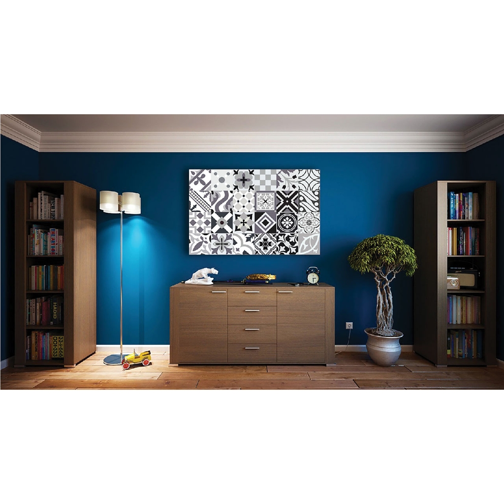 Decal Dán Gạch Bông Retro Cao Cấp