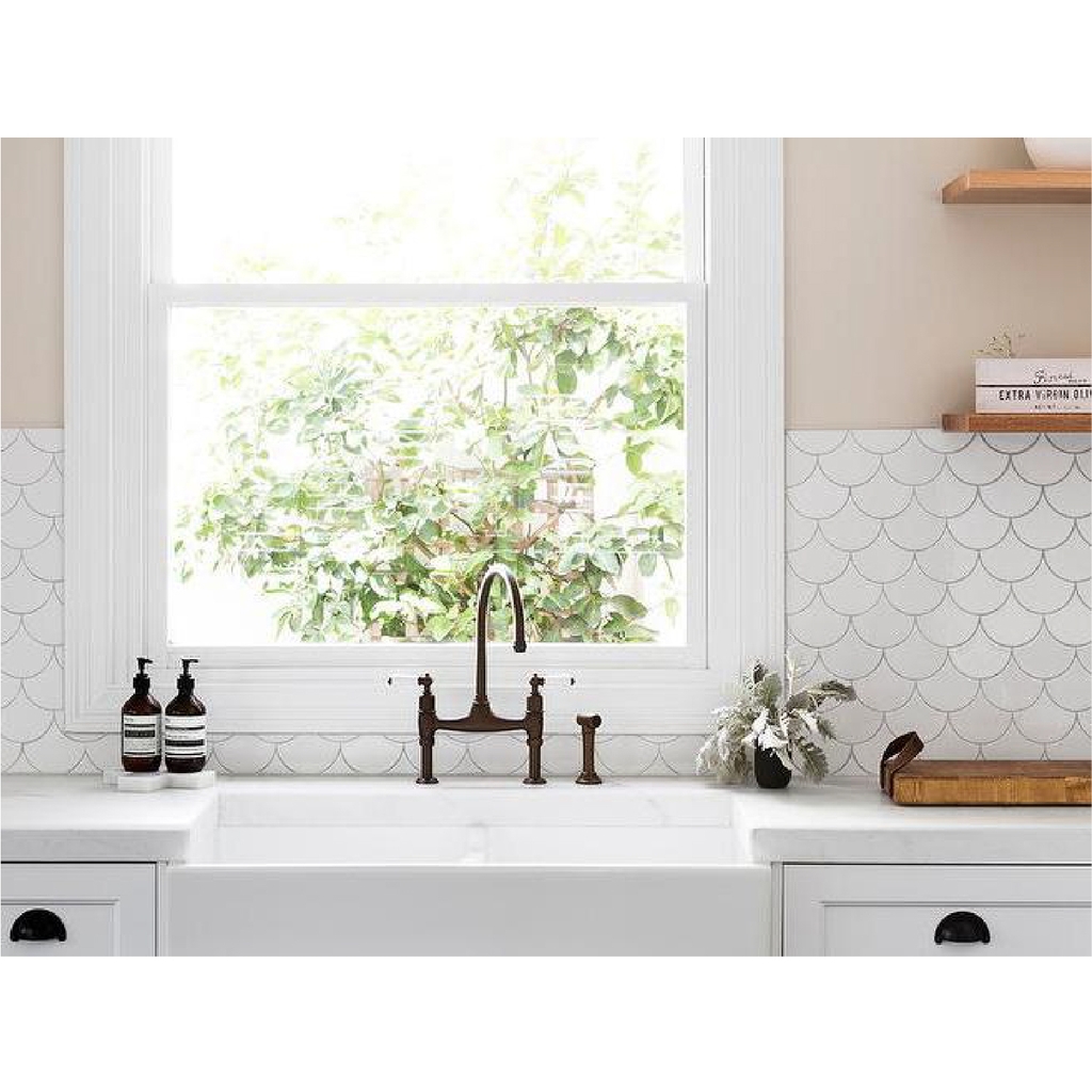 Decal Dán Bếp Họa Tiết Vảy Cá Cao Cấp