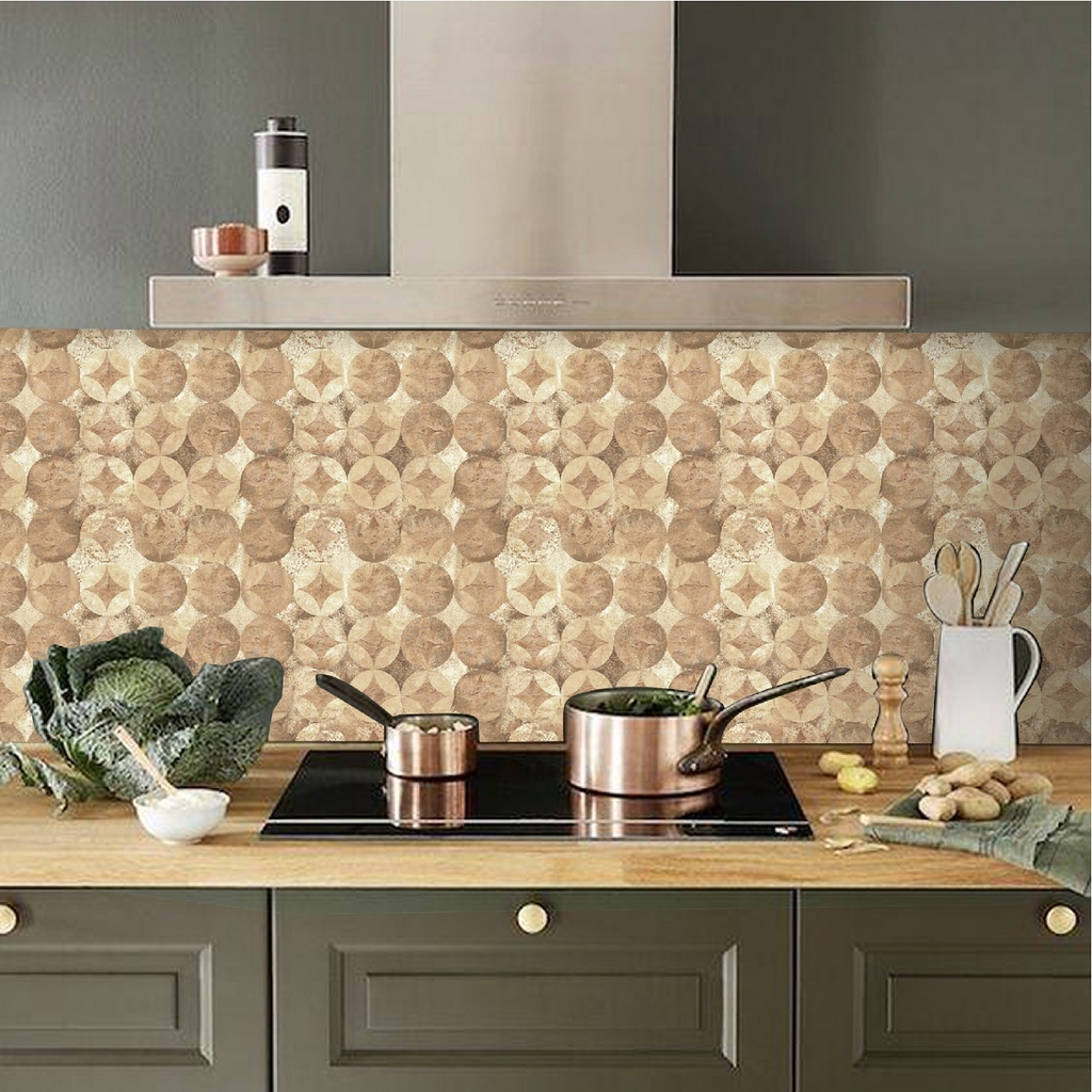 Decal Dán Bếp Họa Tiết Gỗ Cắt Cao Cấp