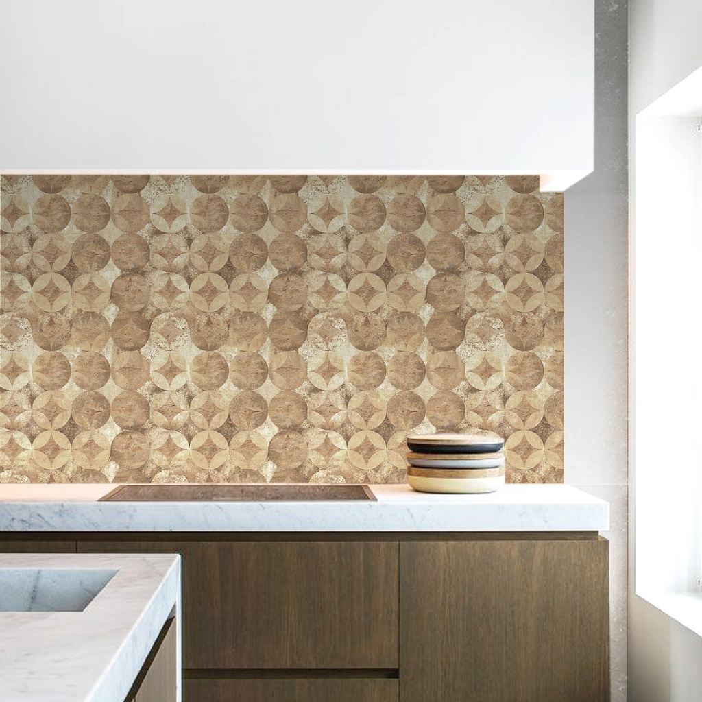 Decal Dán Bếp Họa Tiết Gỗ Cắt Cao Cấp