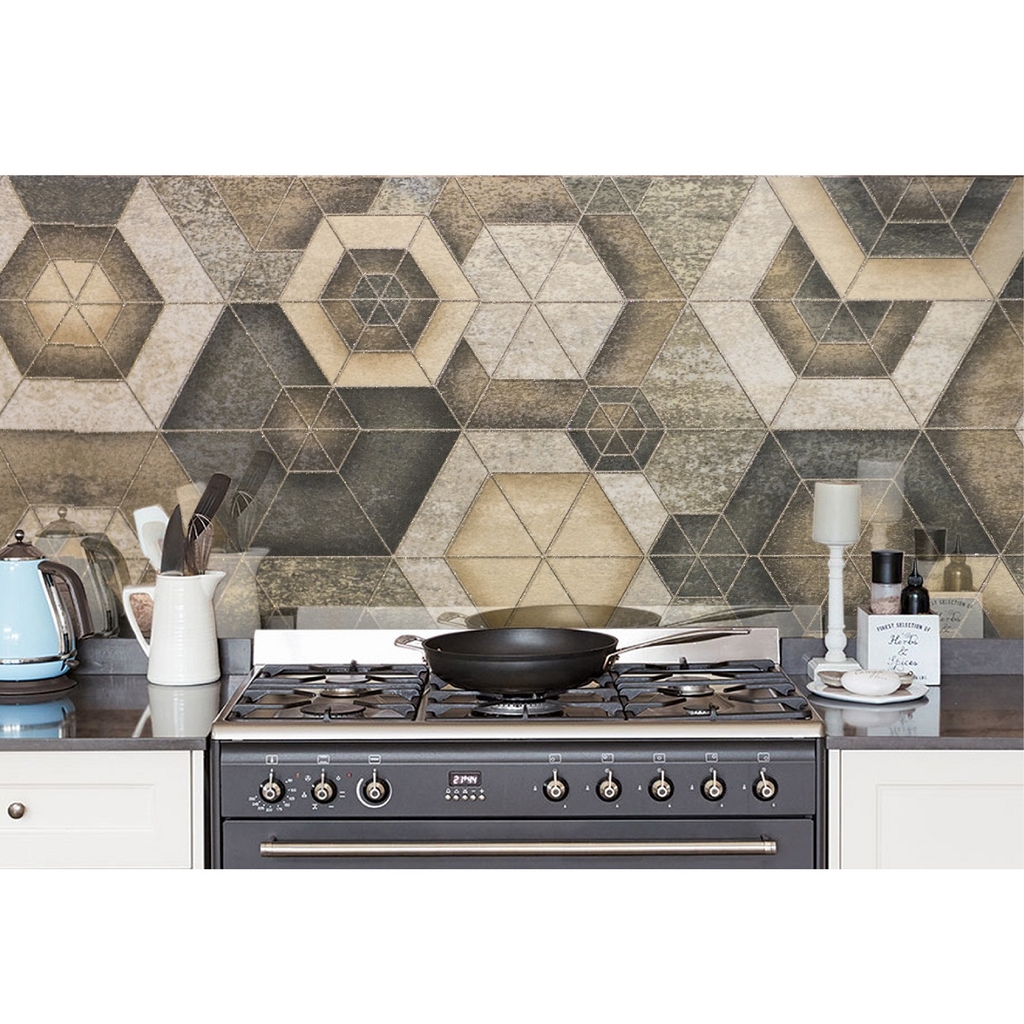 Decal Dán Bếp Họa Tiết Vintage Cao Cấp